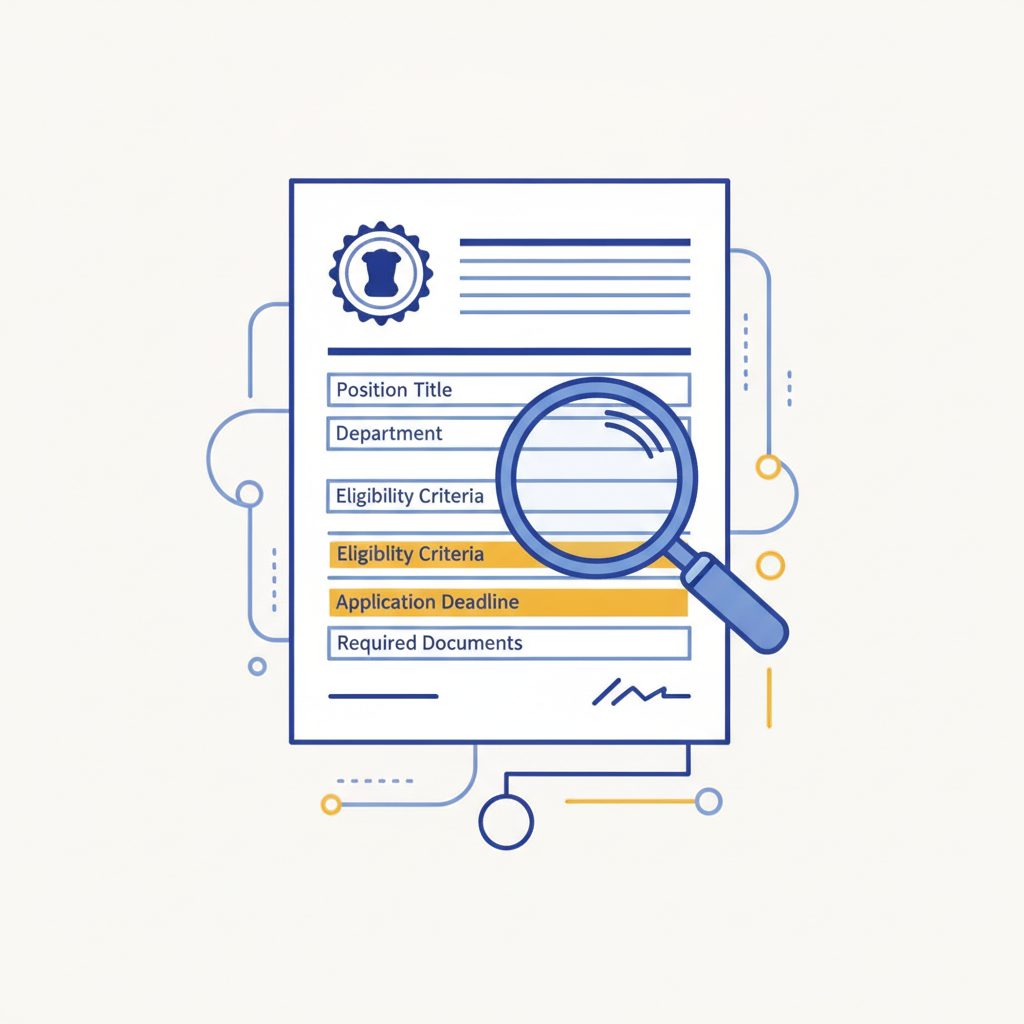 How to Read a Government Job Notification